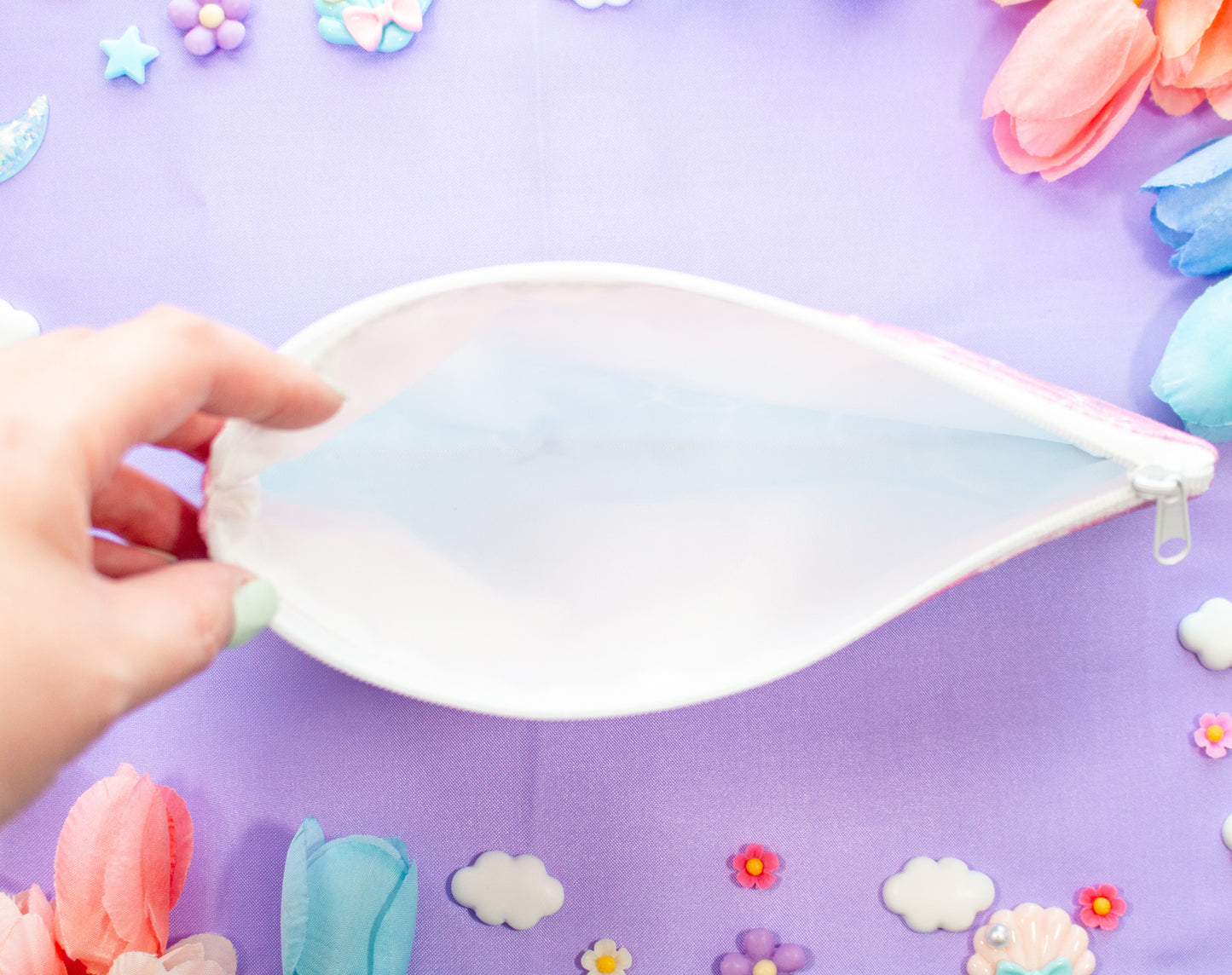 Vaporwave Water Pencil Case