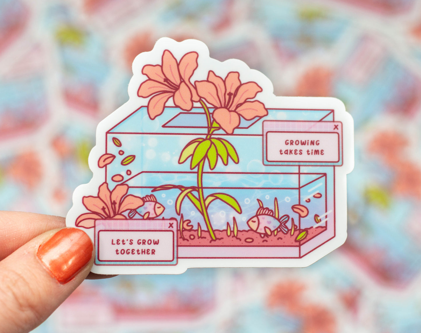Fish Tank Sticker