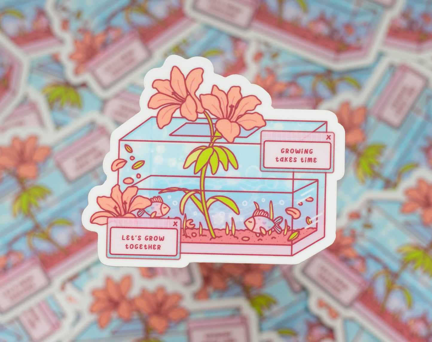 Fish Tank Sticker