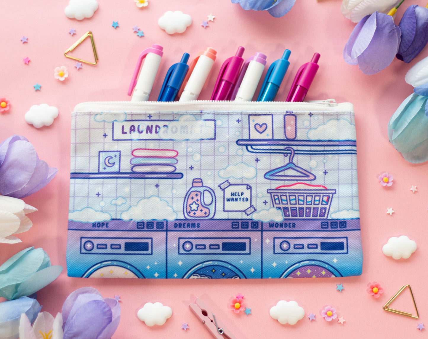 Laundromat Pencil Case