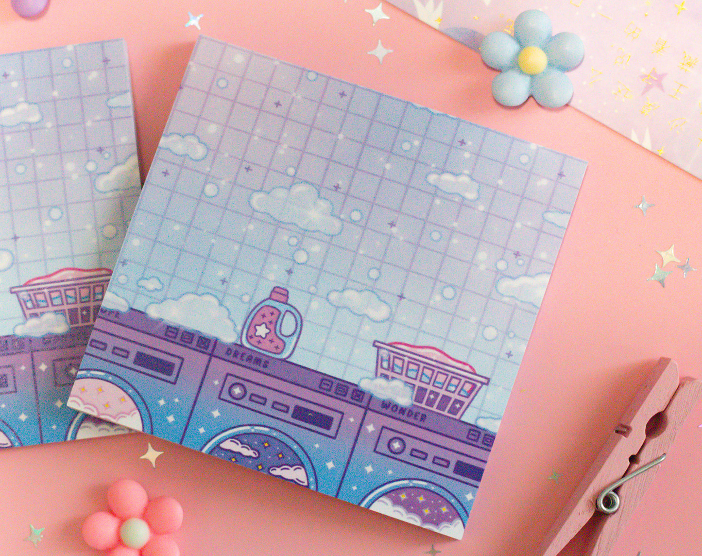 Laundromat Sticky Notes