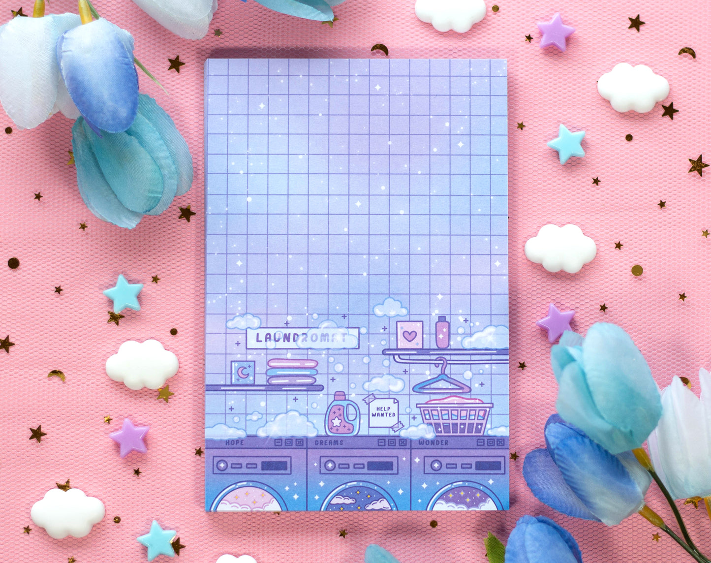 Laundromat Notepad