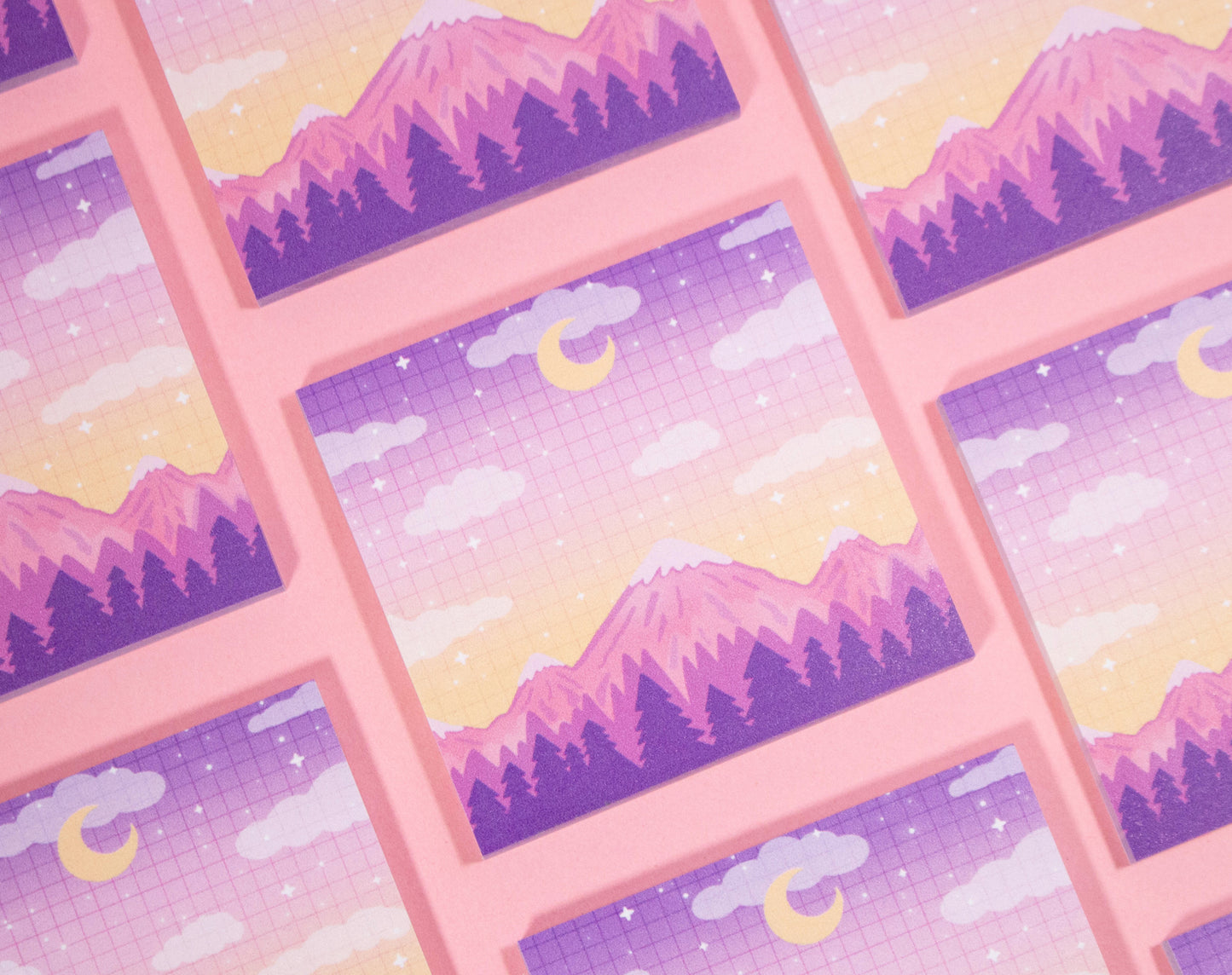 Mountains Sticky Note