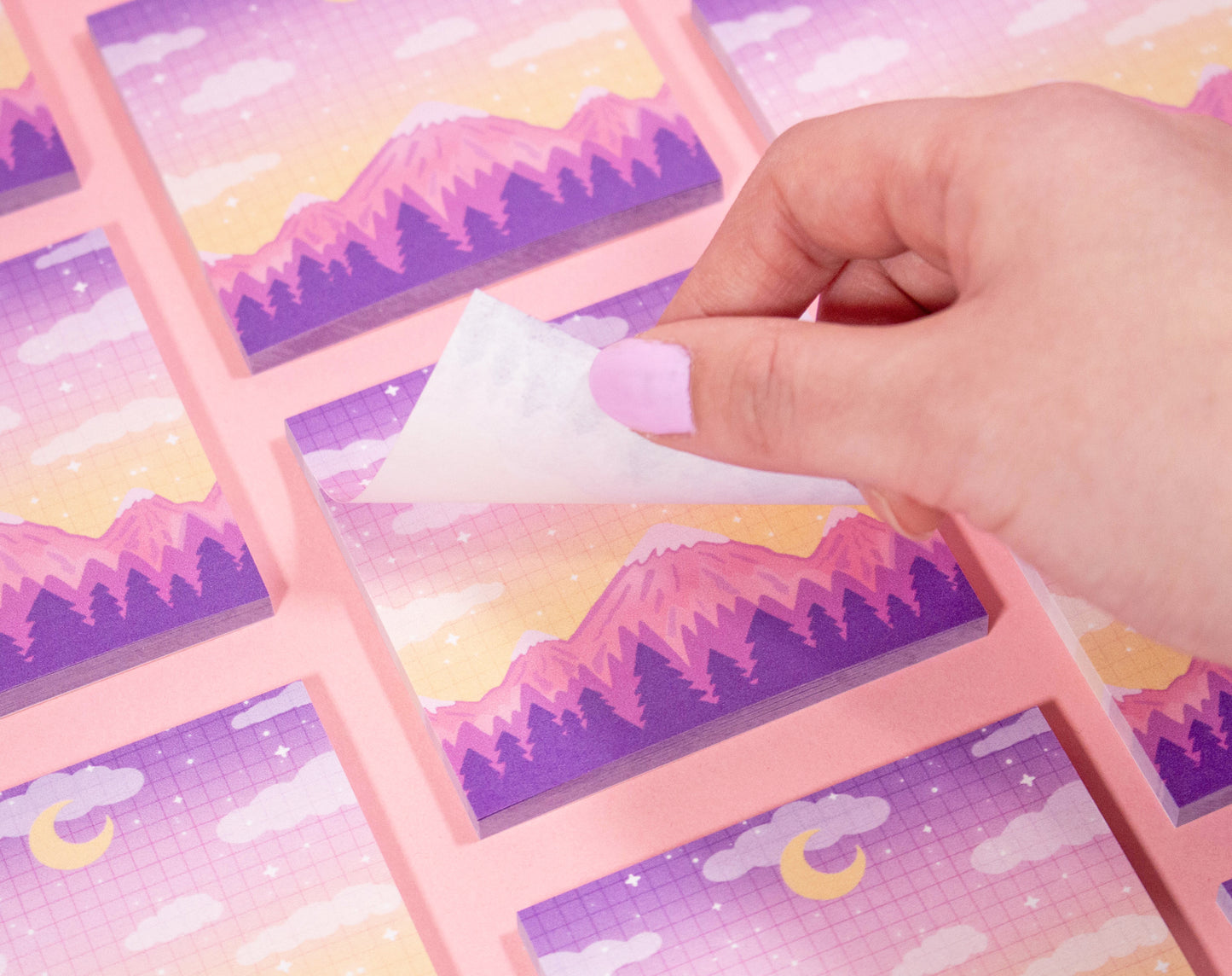 Mountains Sticky Note