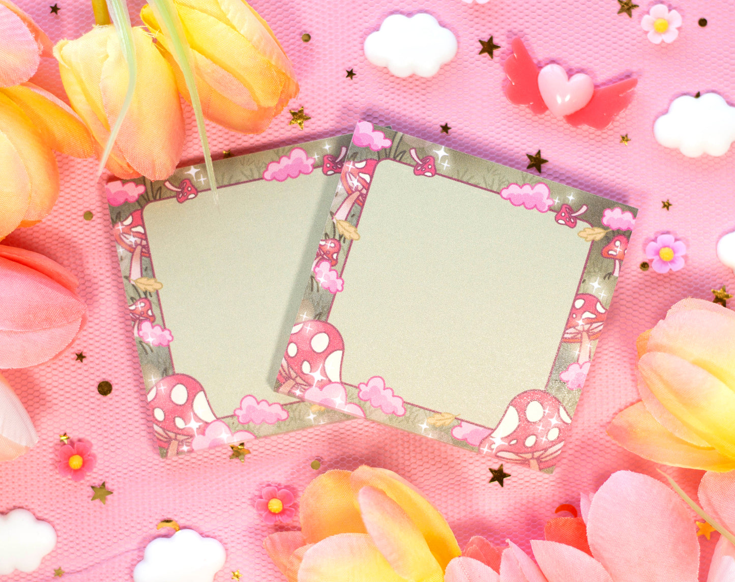 Mushroom Sticky Notes