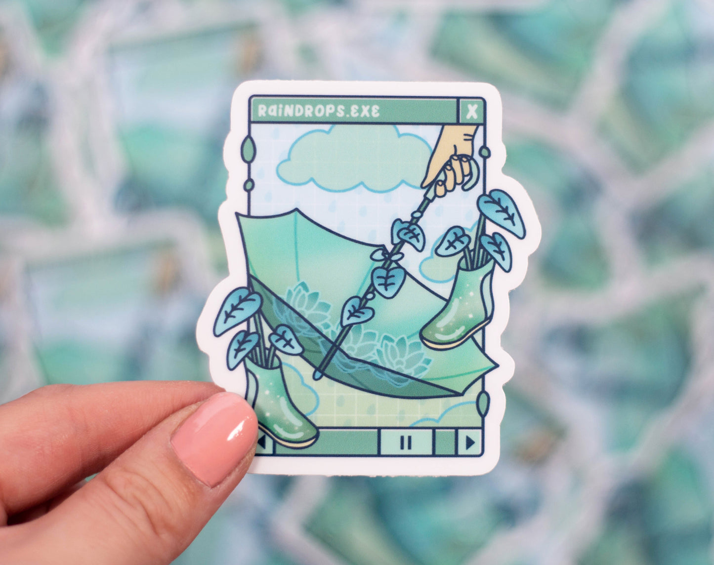 Rainy Day Sticker