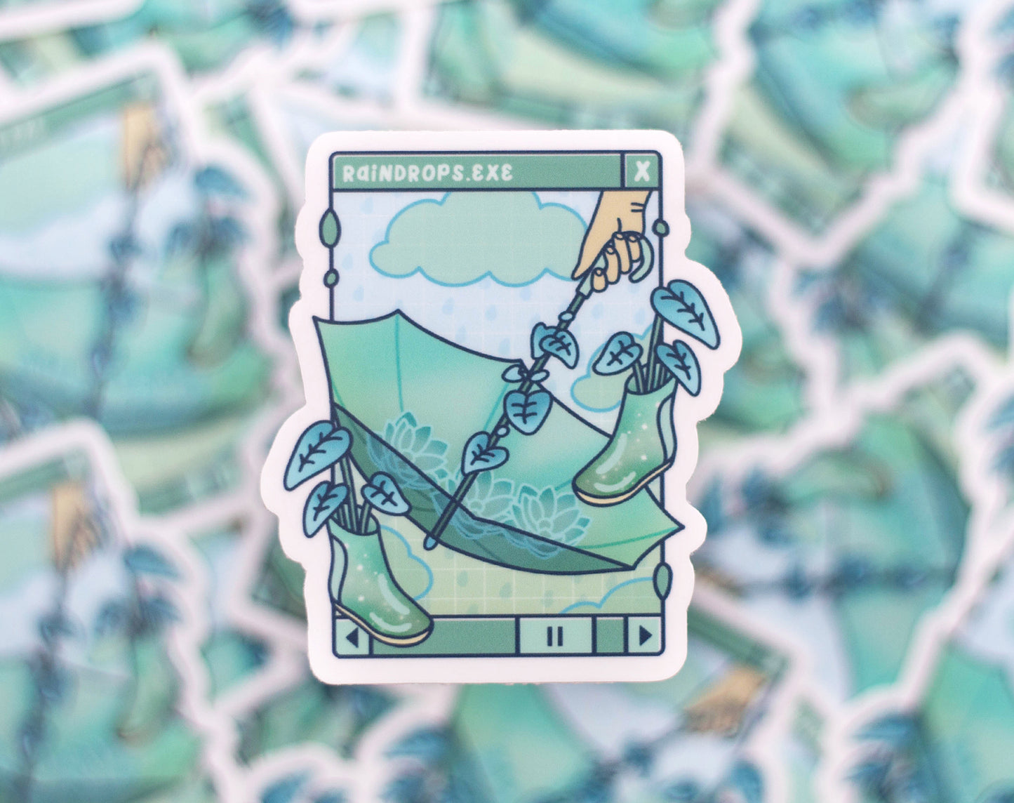 Rainy Day Sticker
