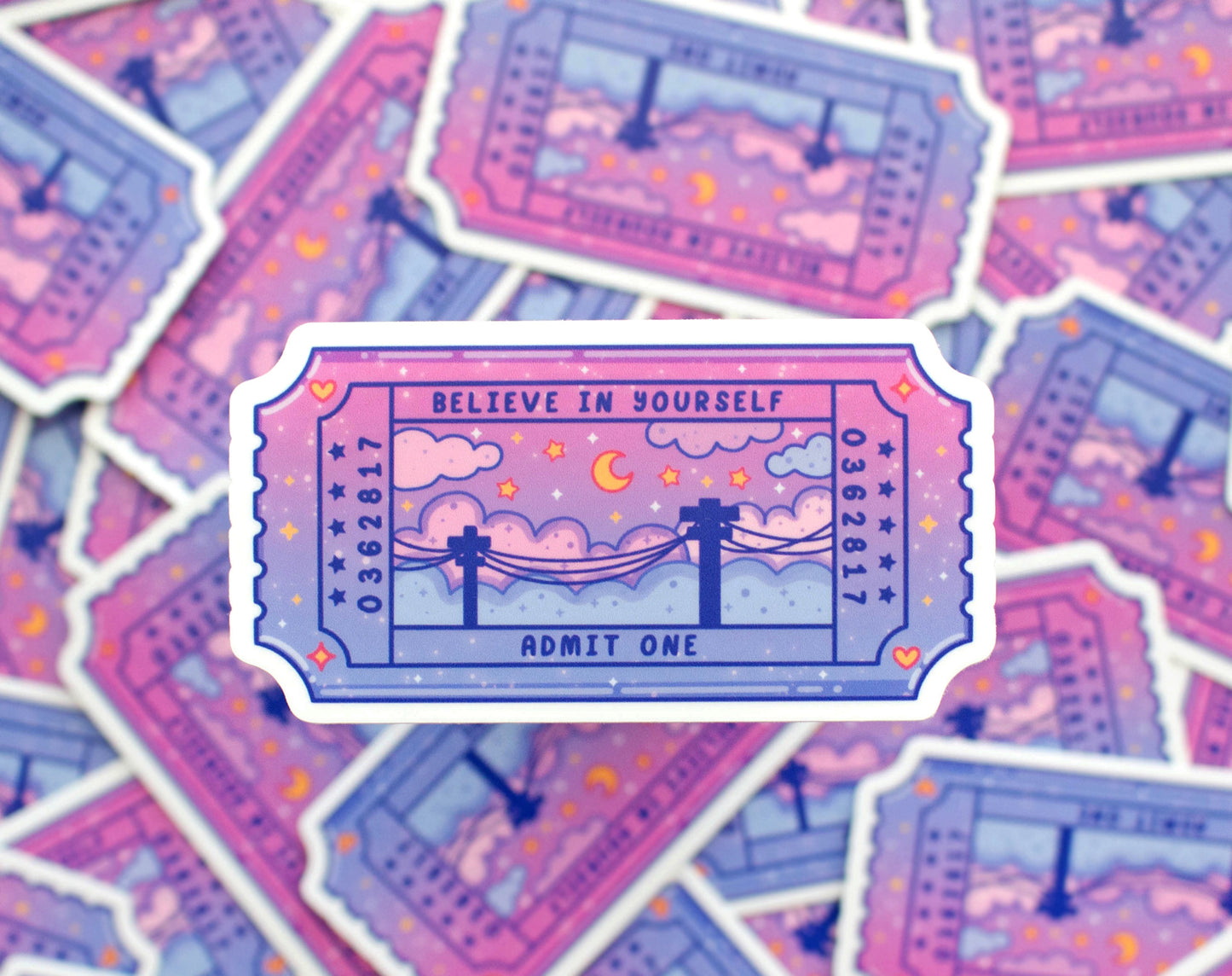 Ticket Sticker