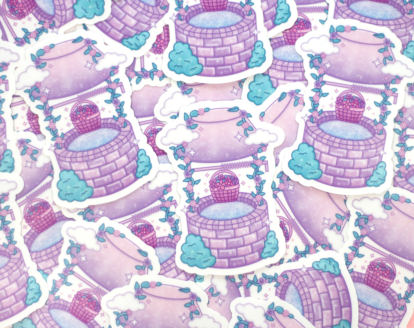 Wishing Well Clear Sticker