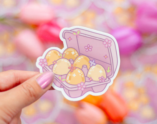 Egg Carton Sticker