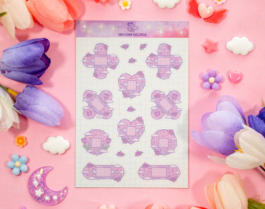 Bandages Sticker Sheet