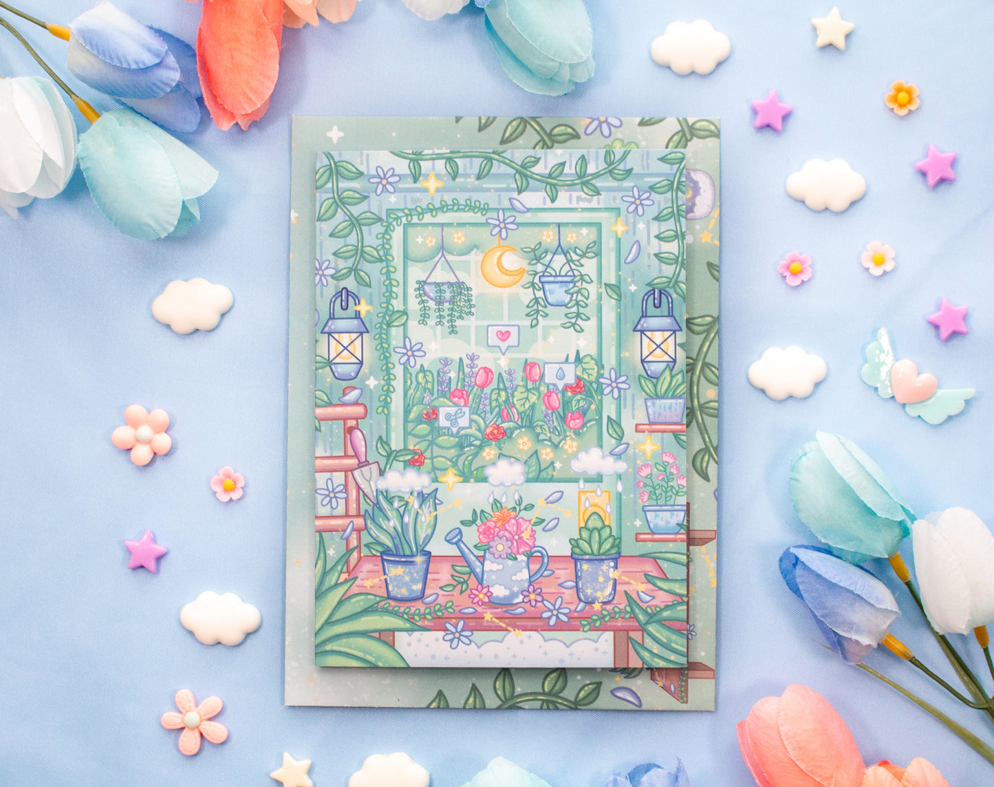 Botanical Bliss Greeting Card