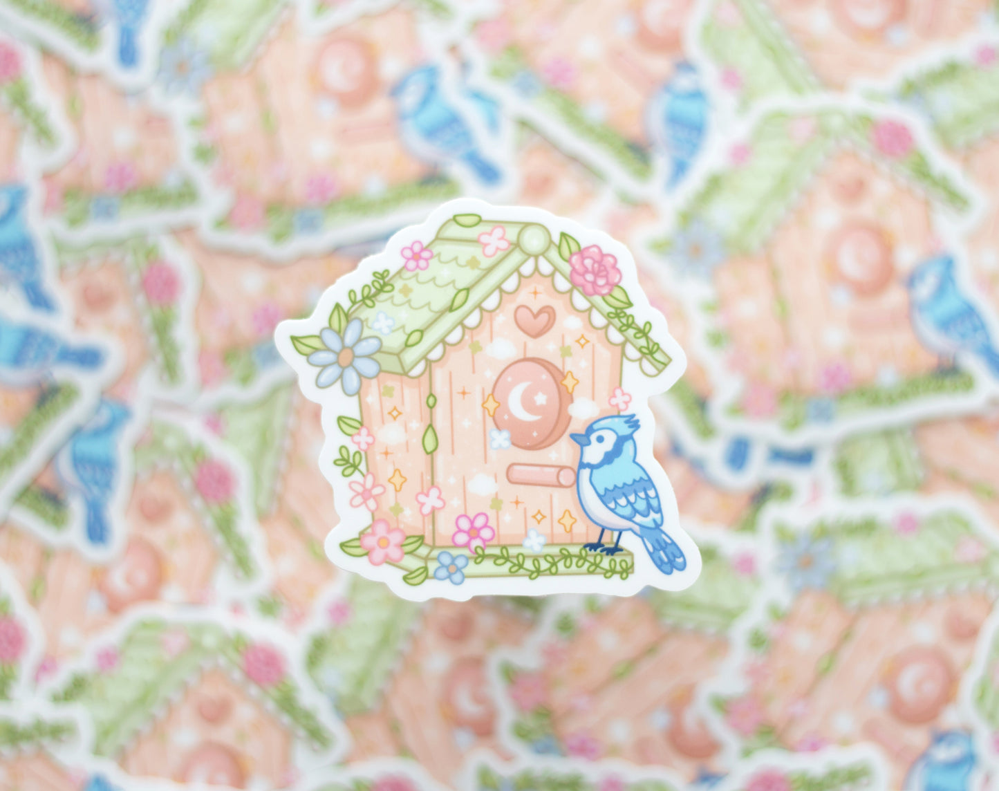 Birdhouse Sticker