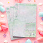 Blooming Records Daily Planner Pad