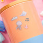 Blooming Records Clear Deco Sticker Sheet