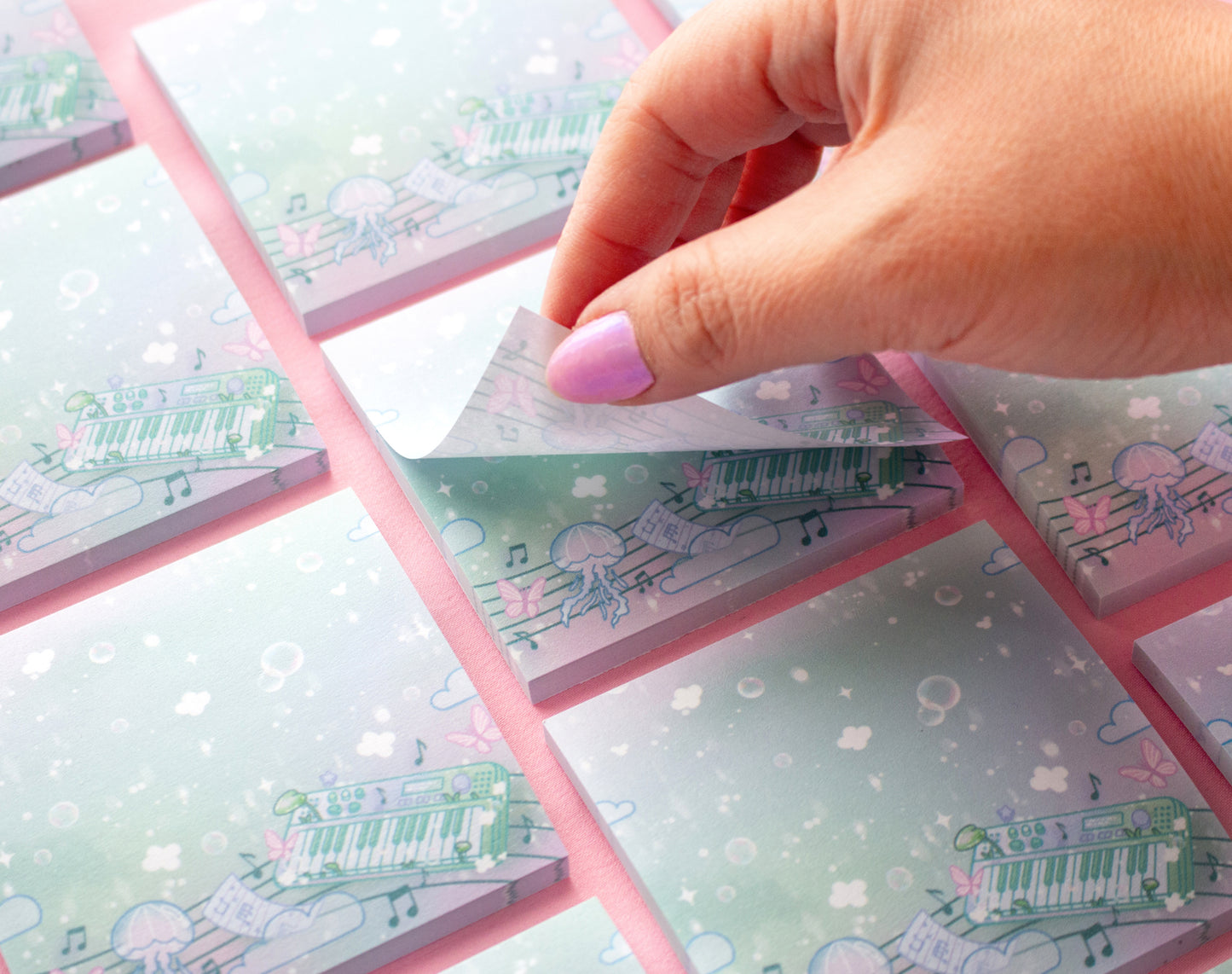 Blooming Records Sticky Notes