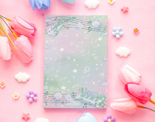 Blooming Records Notepad