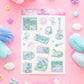 Blooming Records Sticker Sheet
