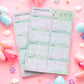 Blooming Records Weekly Planner Pad