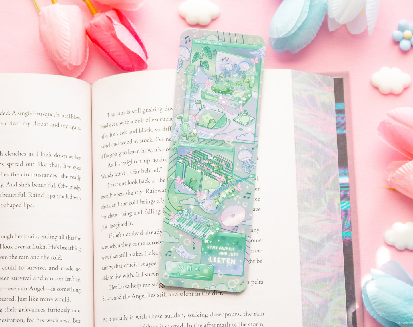 Blooming Records Bookmark