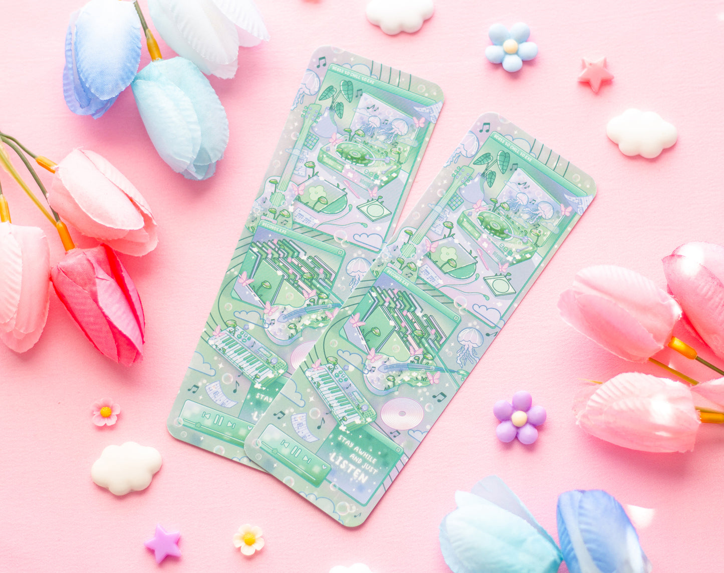 Blooming Records Bookmark