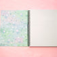 Blooming Records Spiral Lined Notebook (7x9")