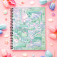 Blooming Records Spiral Lined Notebook (7x9")