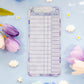 Blueberries Reading Log Bookmark