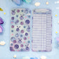 Blueberries Reading Log Bookmark