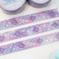 Blue Galaxy Silver Foil Washi Tape
