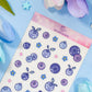 Blueberries Sticker Sheet