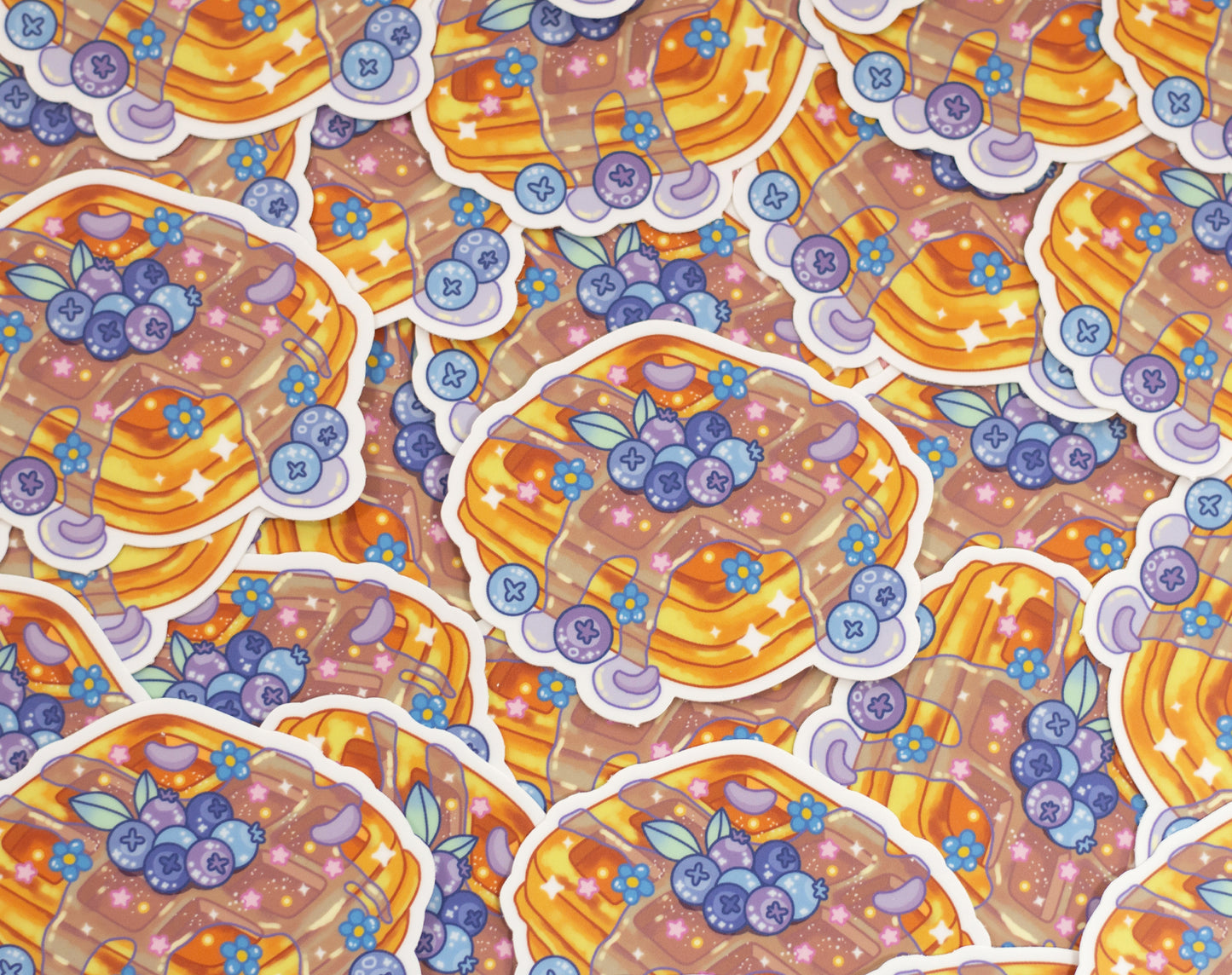 Blueberry Waffles Sticker