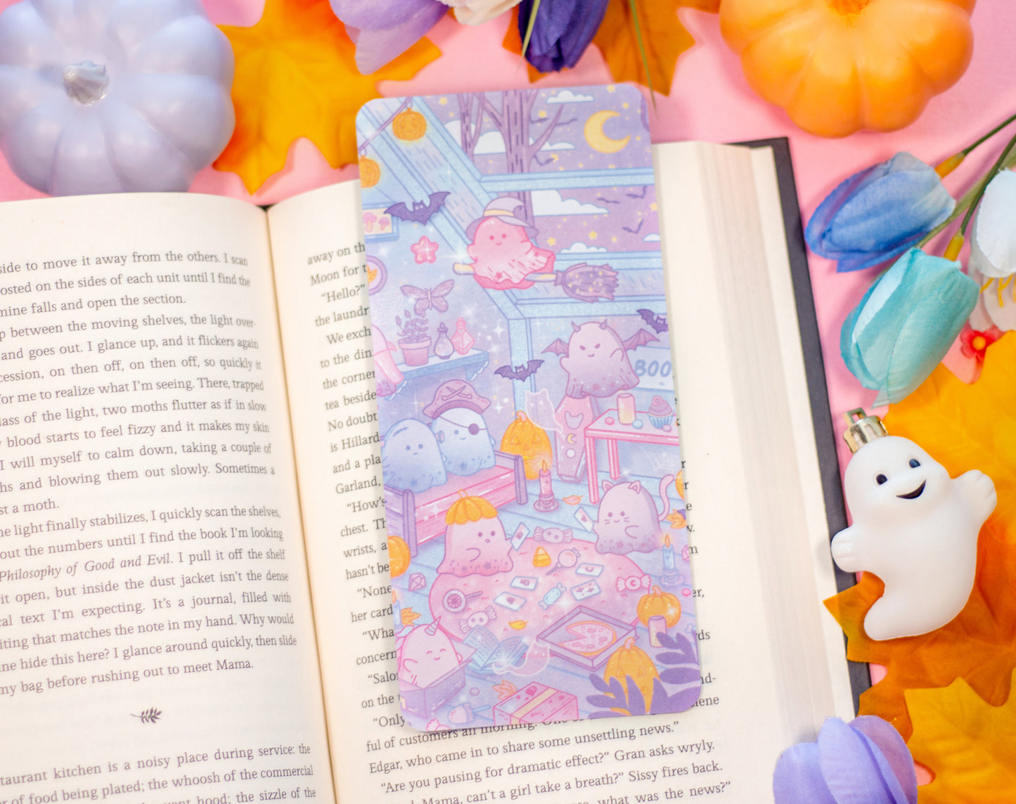 Boo Bash Reading Log Bookmark