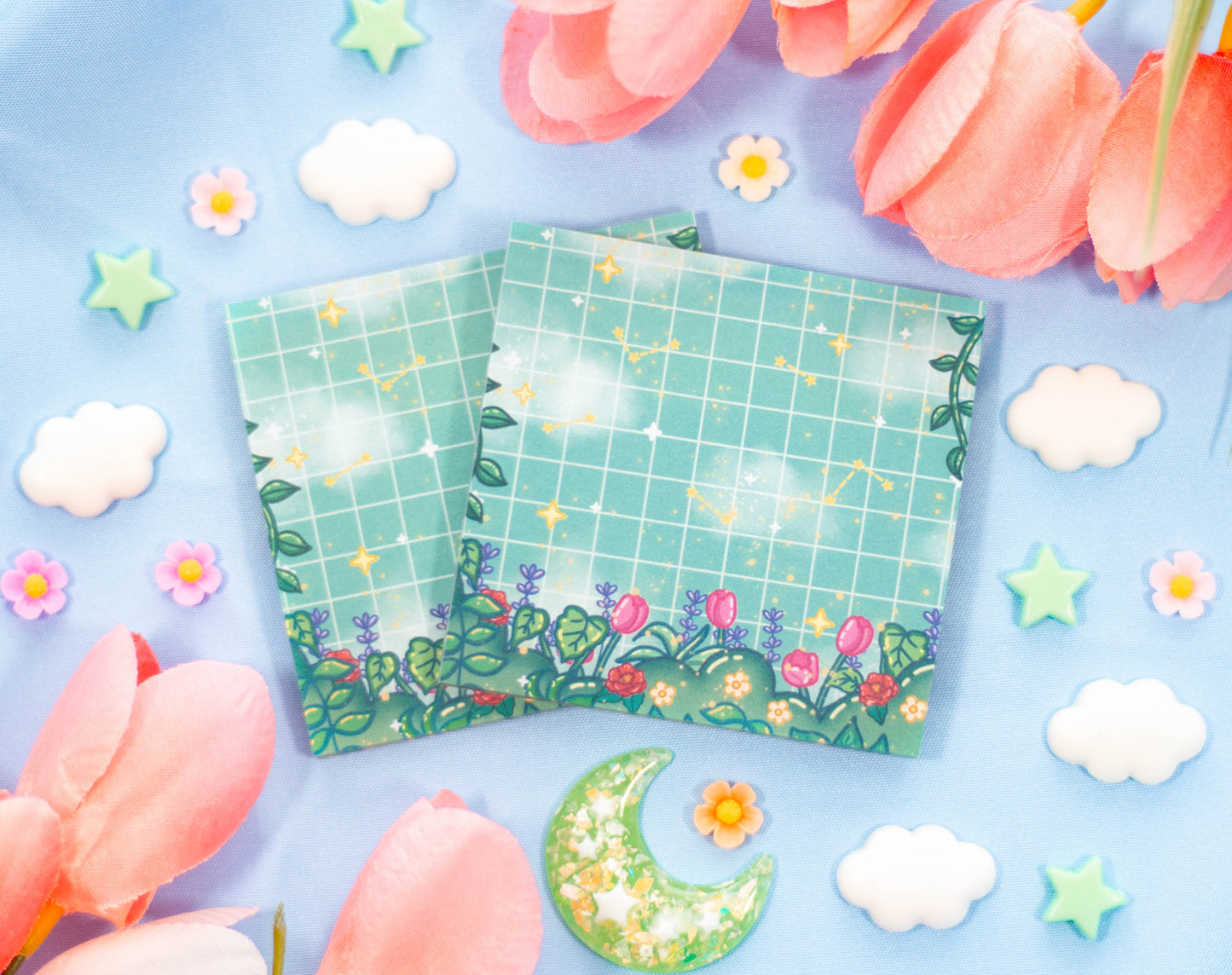 Botanical Bliss Sticky Notes