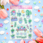 Botanical Bliss Sticker Sheet