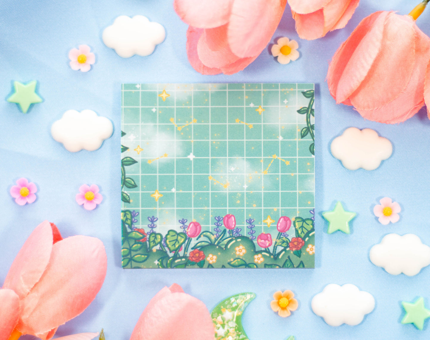 Botanical Bliss Sticky Notes