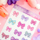 Bows Sticker Sheet