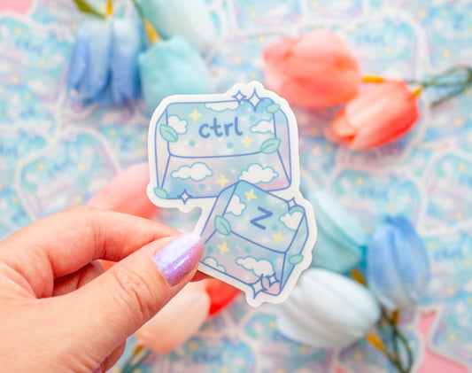 CTRL Z Sticker