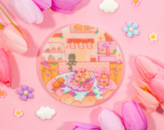 Cafe Quest Coaster