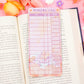 Cafe Quest Reading Log Bookmark