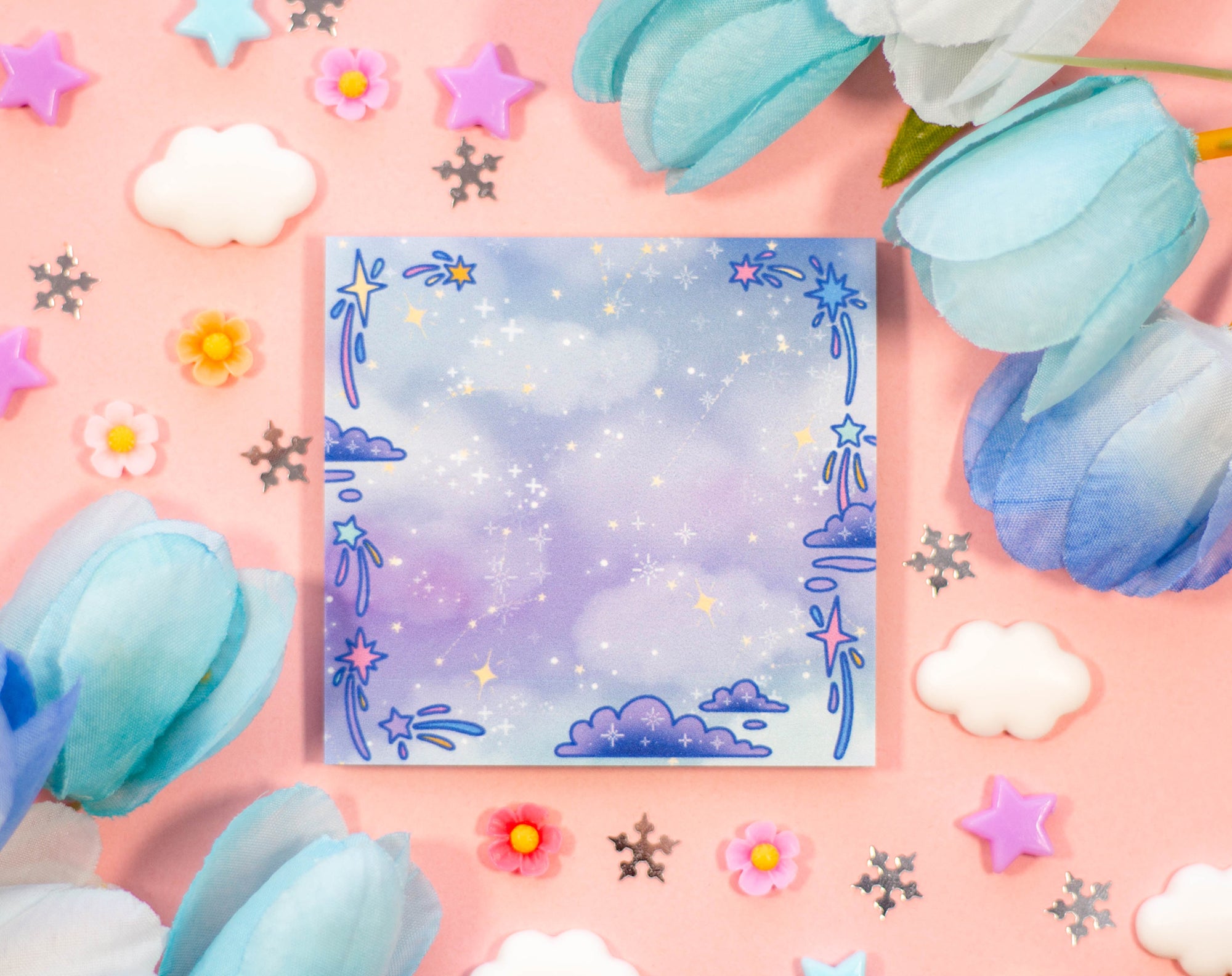 Sticky Notes Cosmic Celestial Galaxy Sticky Notes – Unicorn Eclipse