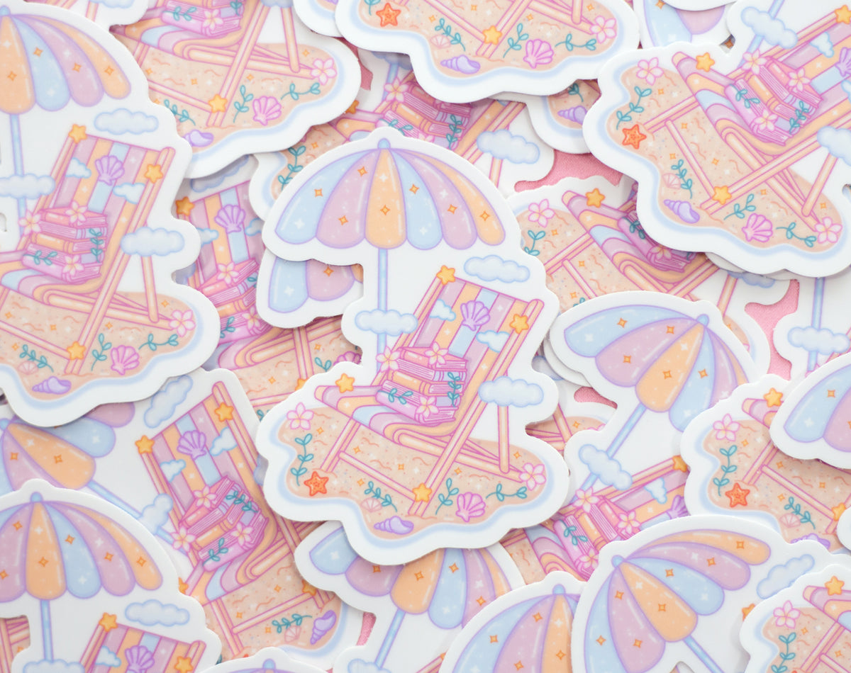 Chair Rool Sticker Beach Chair Sticker – Unicorn Eclipse