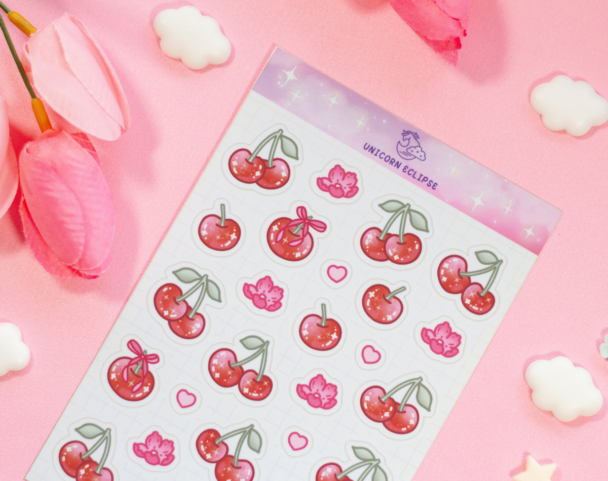 Cherries Sticker Sheet