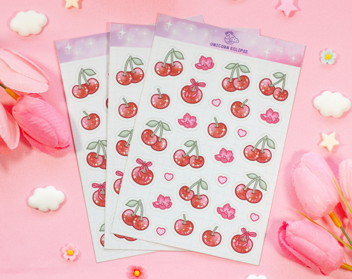 Cherries Sticker Sheet