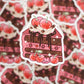 Chocolate Cherry Cake Sticker