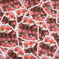 Chocolate Cherry Cake Sticker