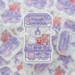 Midnight Claw Machine Sticker