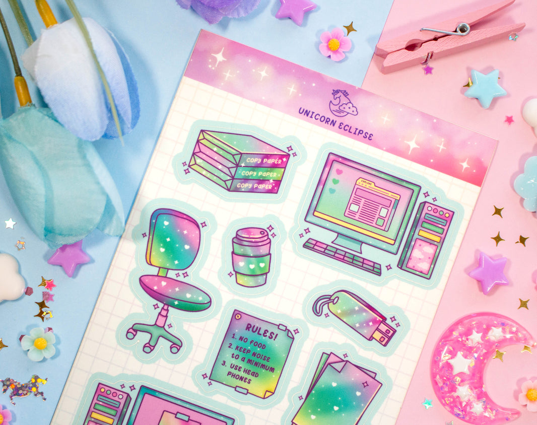 STICKER SHEETS – Page 2 – Unicorn Eclipse