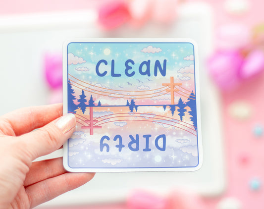 Day and Night Dishwasher Magnet