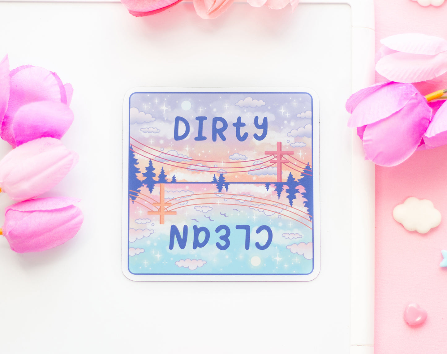 Day and Night Dishwasher Magnet